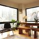 The furniture is modern yet rustic. (All images: Airbnb)